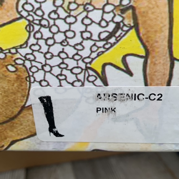 Thigh high boots JEFFREY CAMPBELL pink - Picture 15 of 16